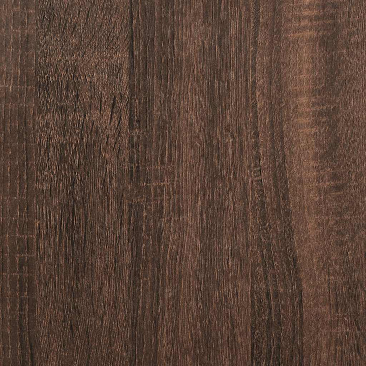 receptionsskranke brun egetræsfarve 100x50x103,5 cm