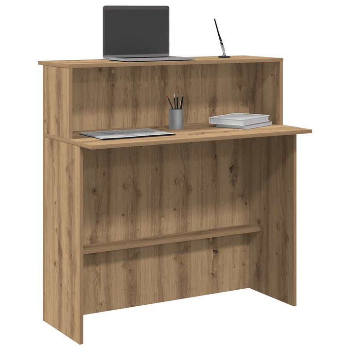 receptionsskranke kunsteg 100x50x103,5 cm konstrueret træ