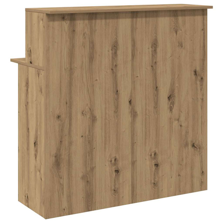 receptionsskranke kunsteg 100x50x103,5 cm konstrueret træ