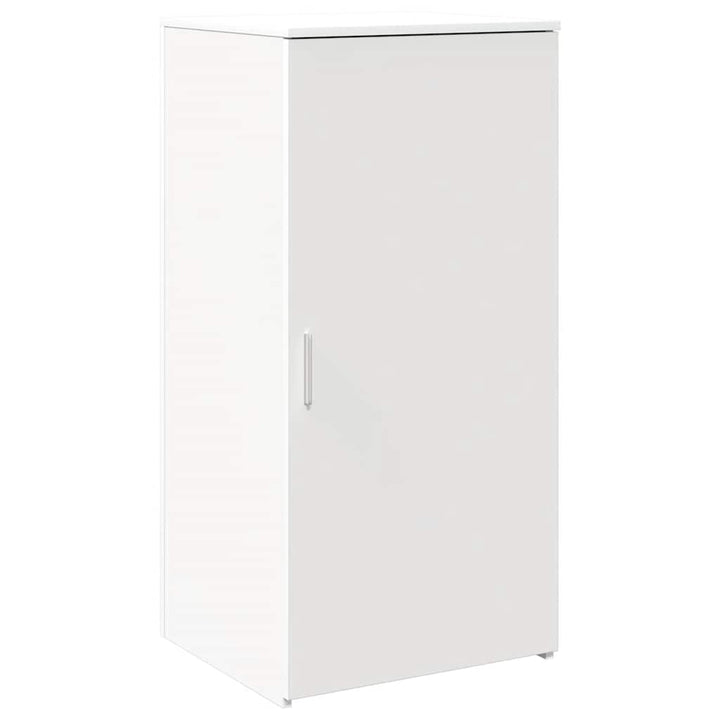 opbevaringsskab 50x45x103,5 cm konstrueret træ hvid