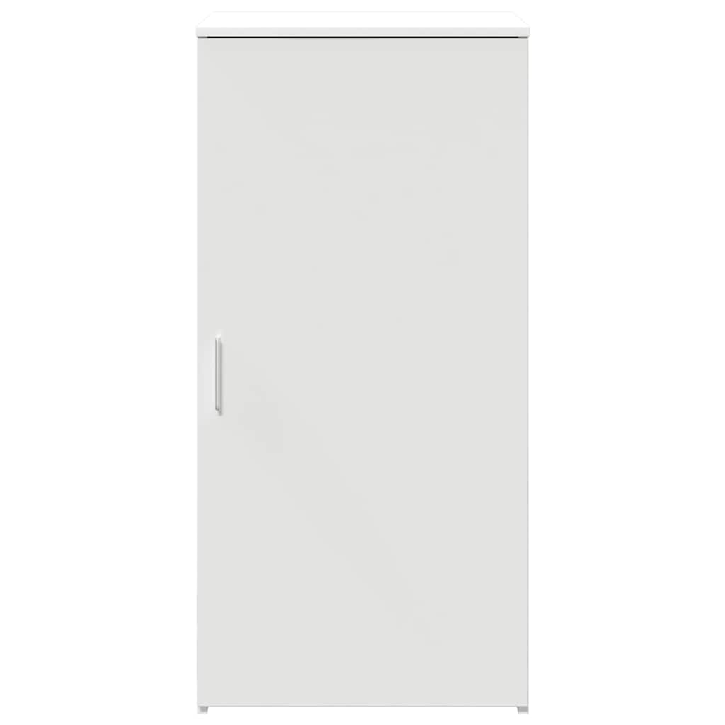 opbevaringsskab 50x45x103,5 cm konstrueret træ hvid