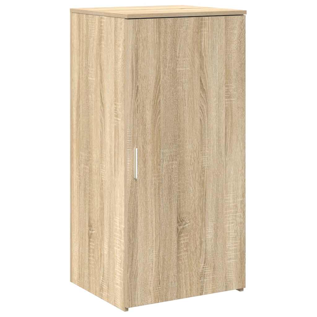 opbevaringsskab 50x45x103,5 cm konstrueret træ sonoma-eg