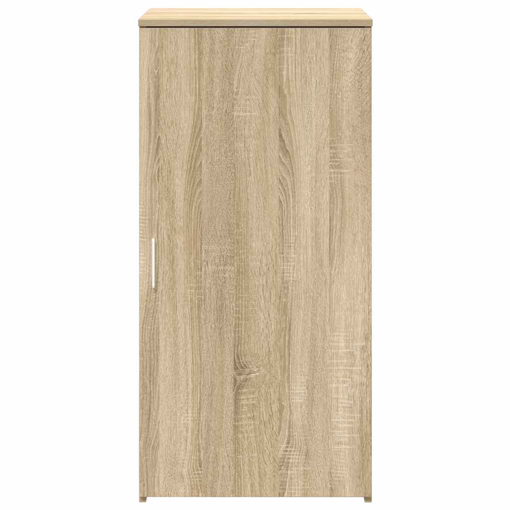 opbevaringsskab 50x45x103,5 cm konstrueret træ sonoma-eg