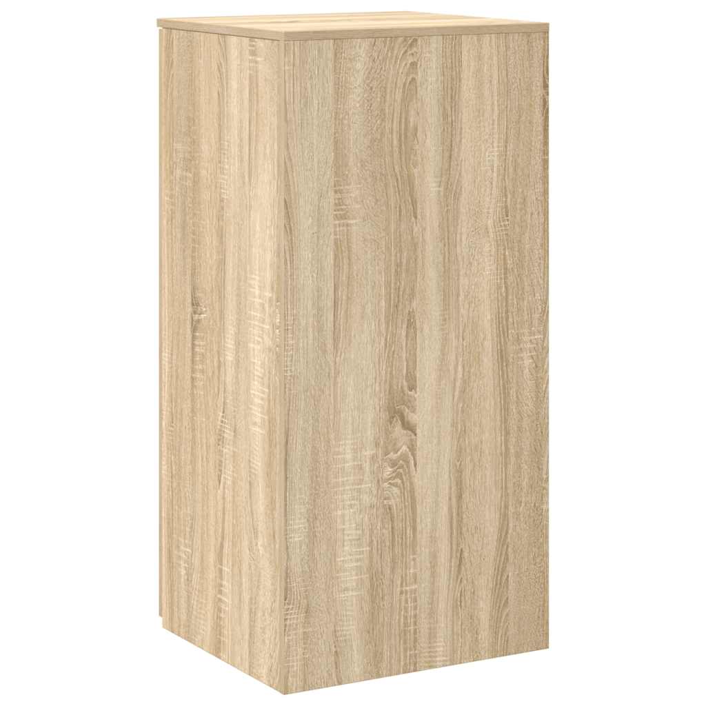 opbevaringsskab 50x45x103,5 cm konstrueret træ sonoma-eg