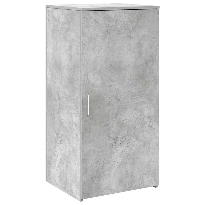 opbevaringsskab 50x45x103,5 cm konstrueret træ betongrå