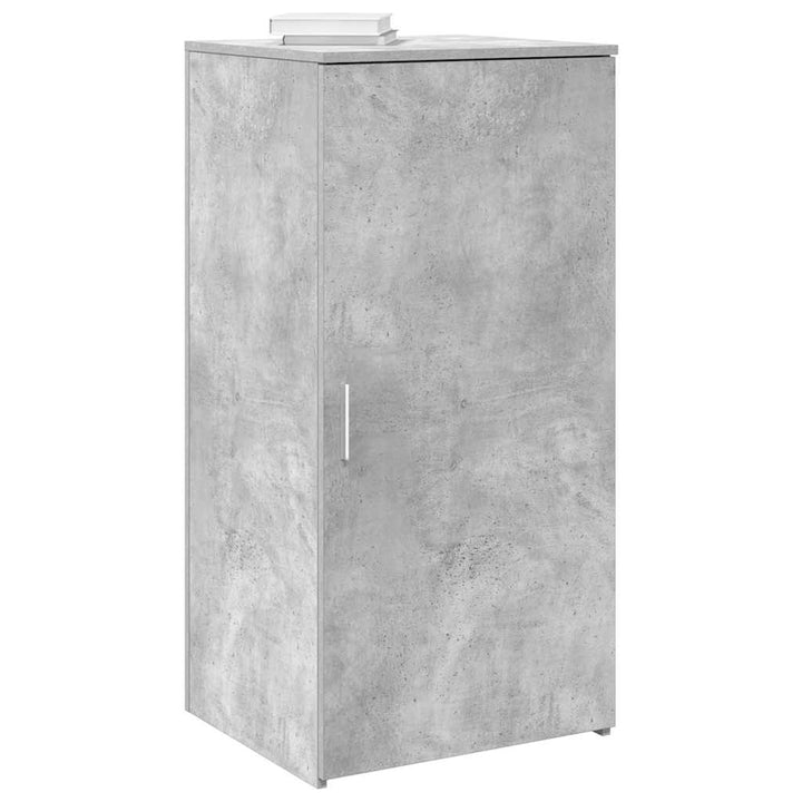 opbevaringsskab 50x45x103,5 cm konstrueret træ betongrå