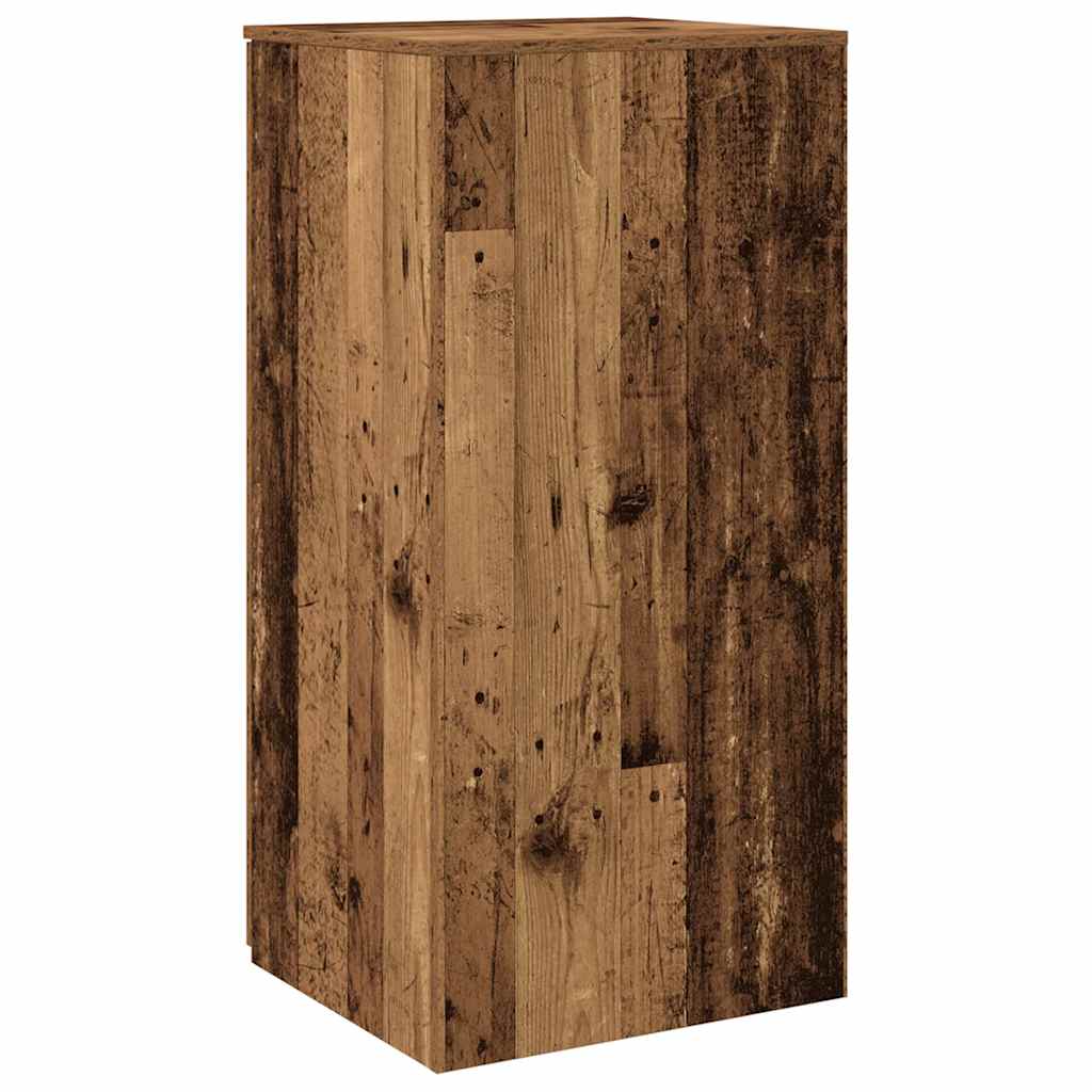 opbevaringsskab 50x45x103,5 cm konstrueret træ antikt træ