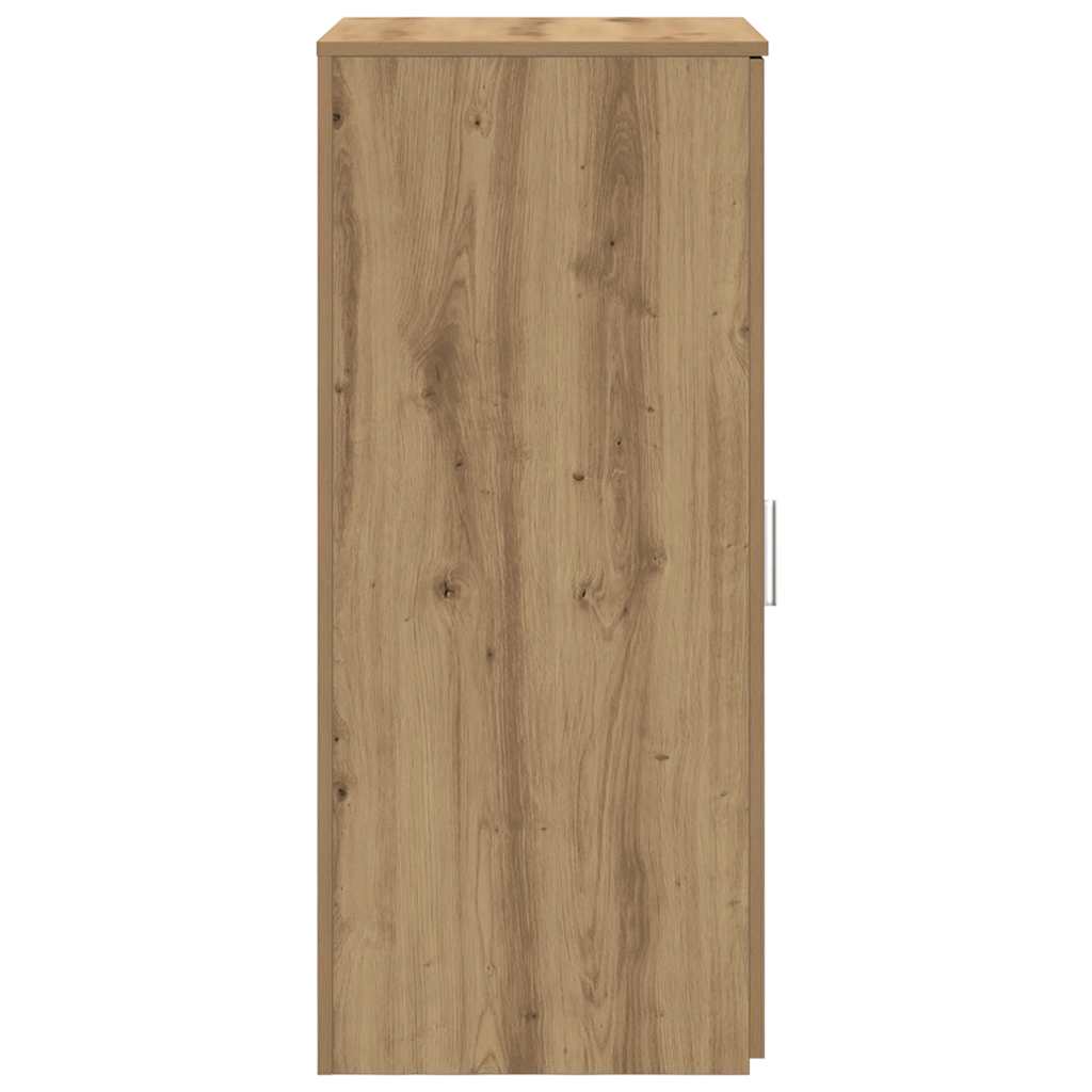 opbevaringsskab 50x45x103,5 cm konstrueret træ kunsteg