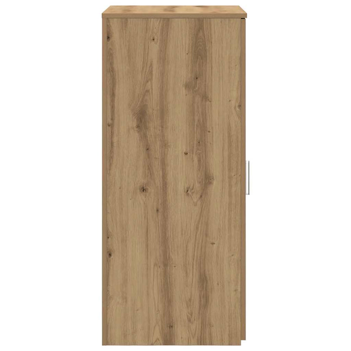 opbevaringsskab 50x45x103,5 cm konstrueret træ kunsteg