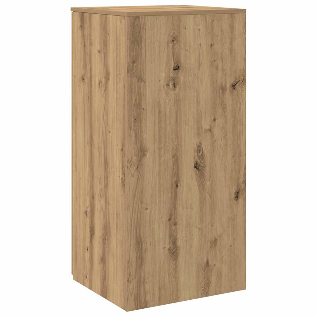 opbevaringsskab 50x45x103,5 cm konstrueret træ kunsteg