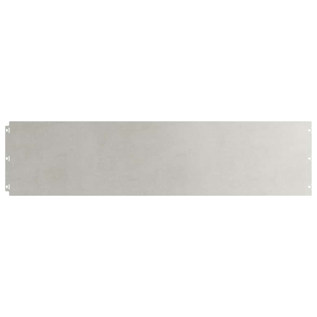 plænekanter 10 stk. 25x103 cm rustfrit stål