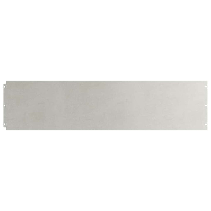 plænekanter 10 stk. 25x103 cm rustfrit stål