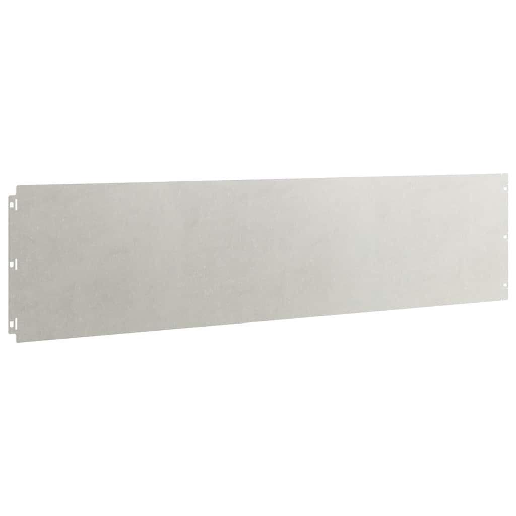 plænekanter 10 stk. 25x103 cm rustfrit stål