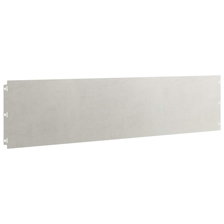 plænekanter 10 stk. 25x103 cm rustfrit stål