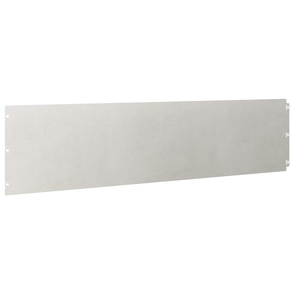 plænekanter 10 stk. 25x103 cm rustfrit stål