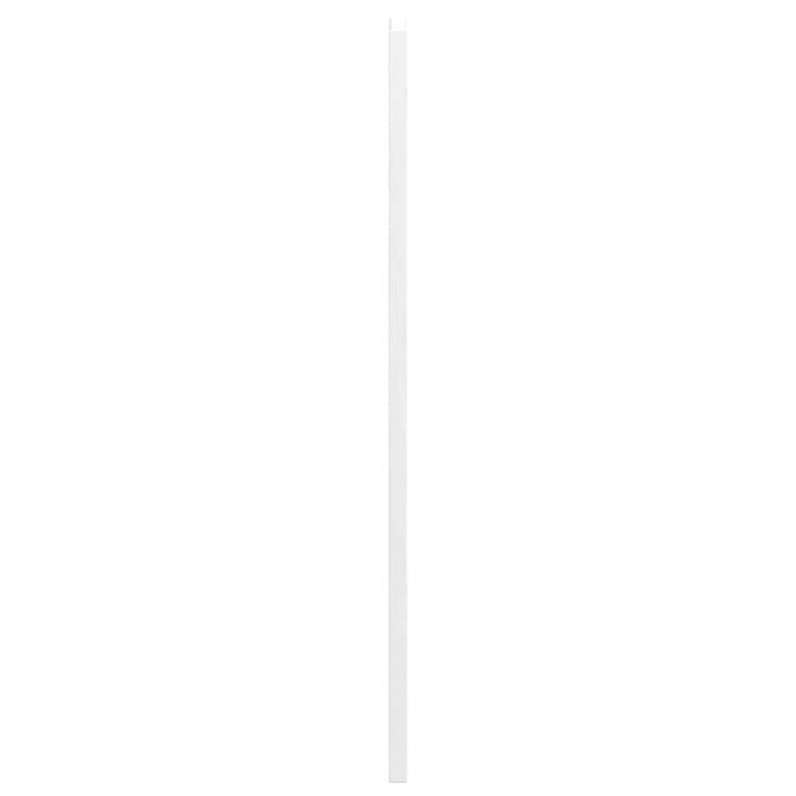 svingdøre 2-par 90x100 cm lameldesign hvid