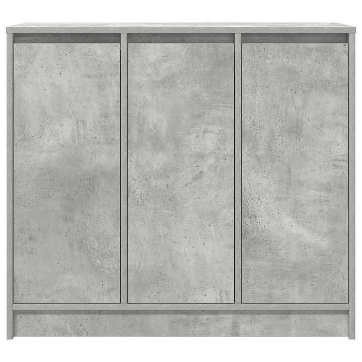 skænk 85x34x76 cm konstrueret træ betongrå