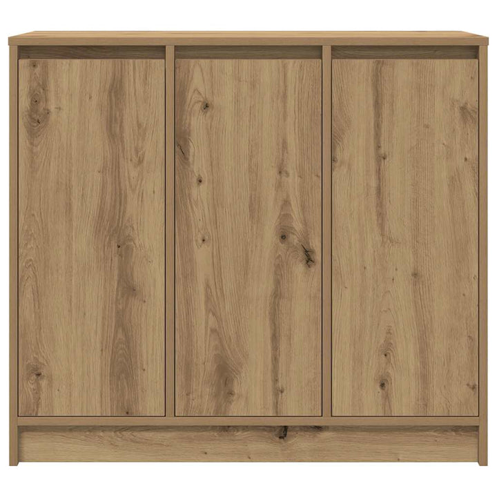 skænk 85x34x76 cm konstrueret træ kunsteg