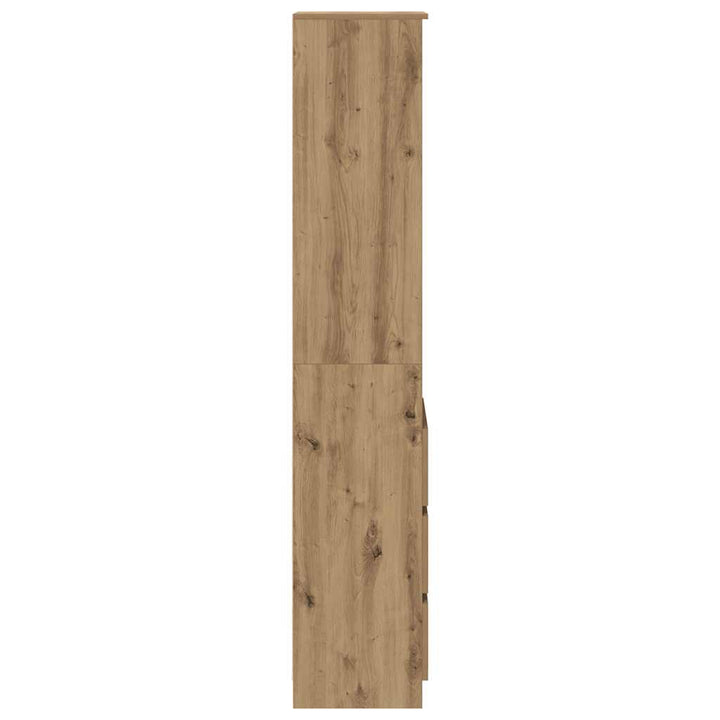 højskab 37,5x35x180 cm konstrueret træ kunsteg