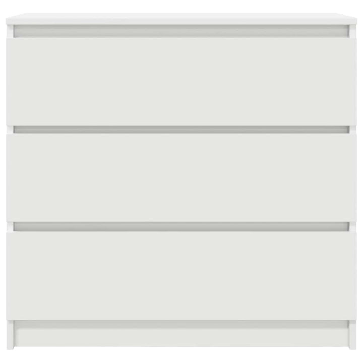 skab 80x35x76 cm konstrueret træ hvid