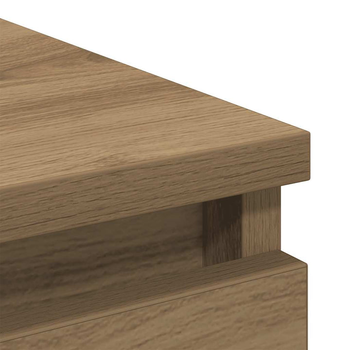 skænk 80x35x76 cm konstrueret træ kunsteg