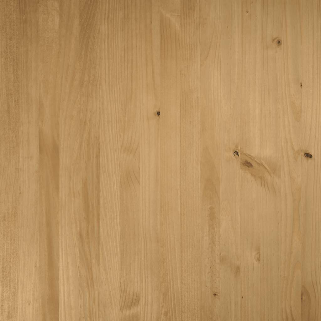 spisebord NOAIN U-formede ben 180x90x75 cm massivt træ fyrretræ