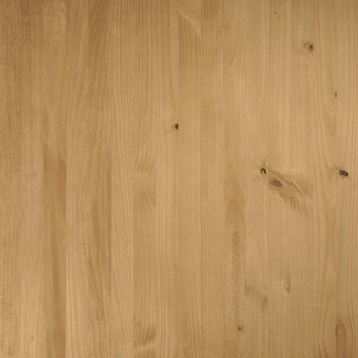spisebord NOAIN U-formede ben 180x90x75 cm massivt træ fyrretræ