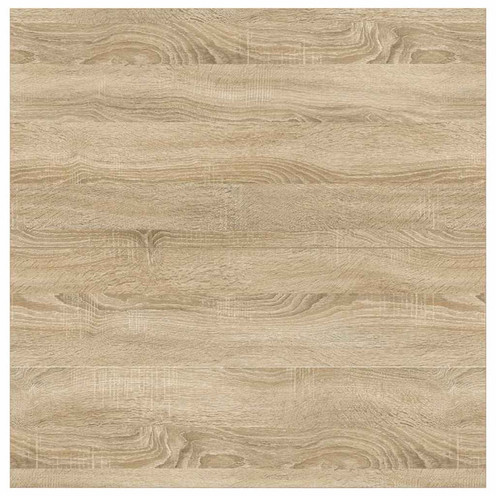 sofabord med skuffer 100x100x40 cm sonoma-eg