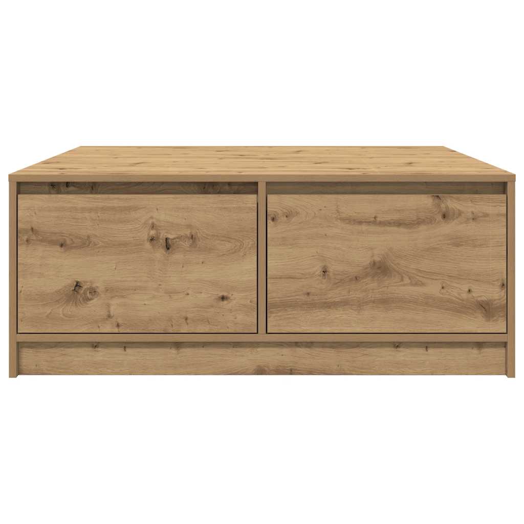 sofabord med skuffer 100x100x40 cm kunsteg