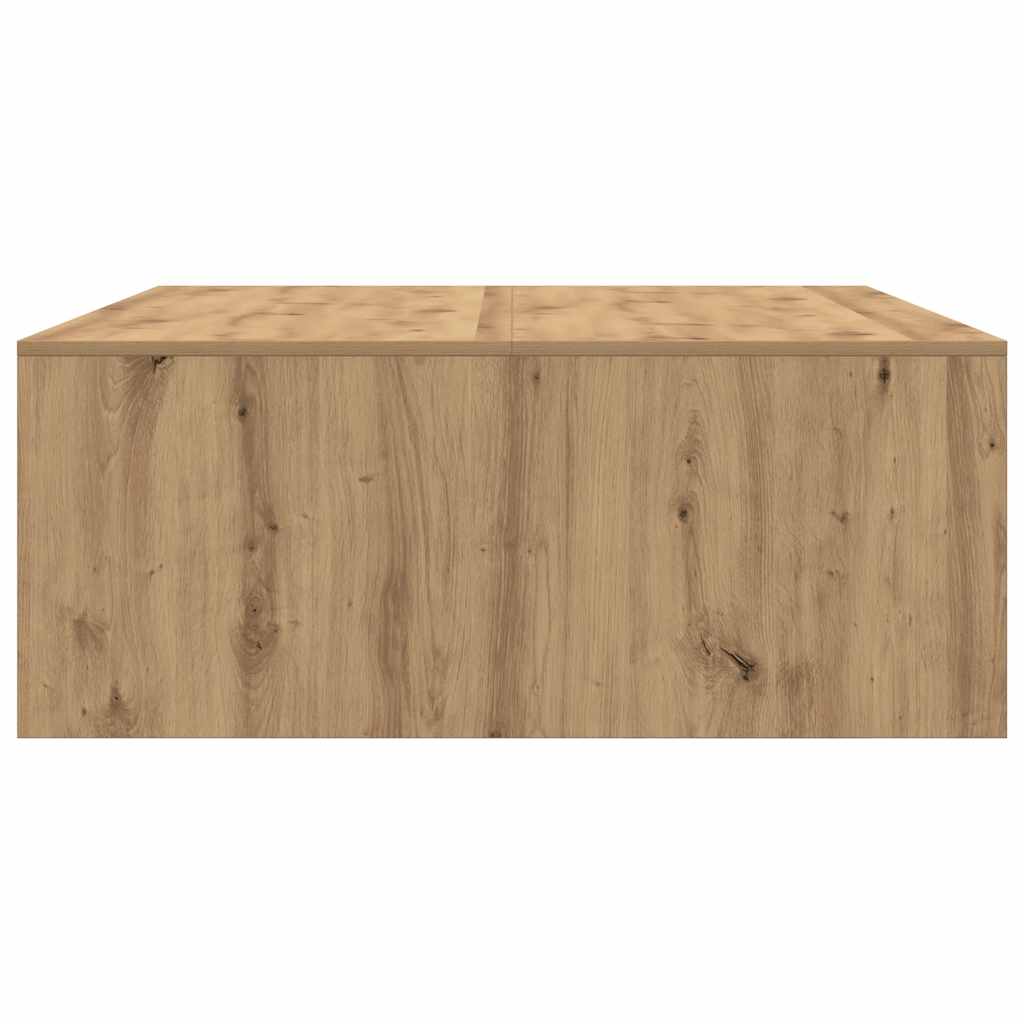 sofabord med skuffer 100x100x40 cm kunsteg