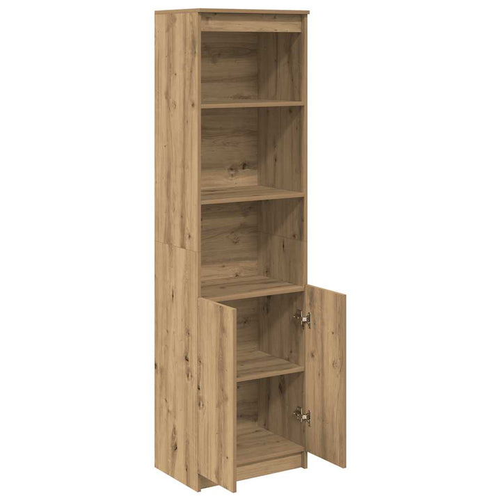 højskab 50x35x180 cm konstrueret træ kunsteg