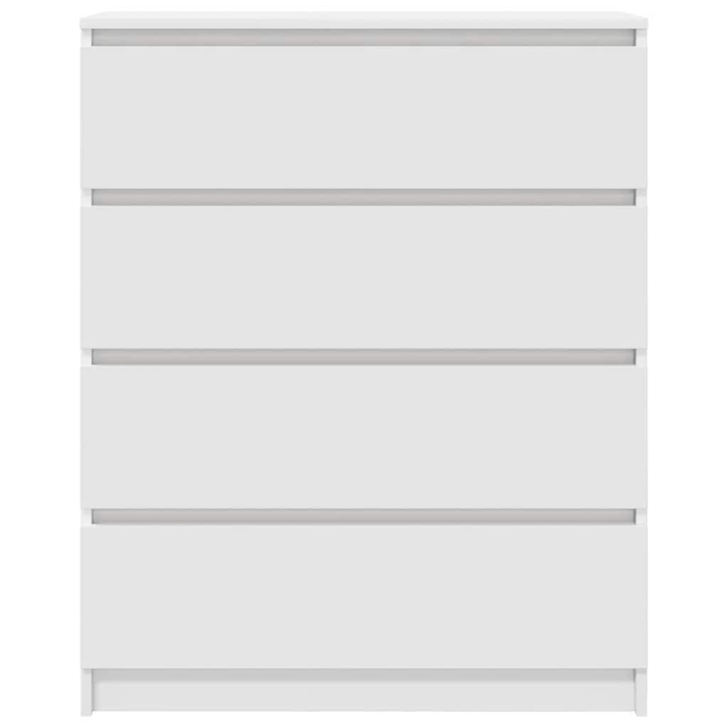 skab 80x35x99 cm konstrueret træ hvid