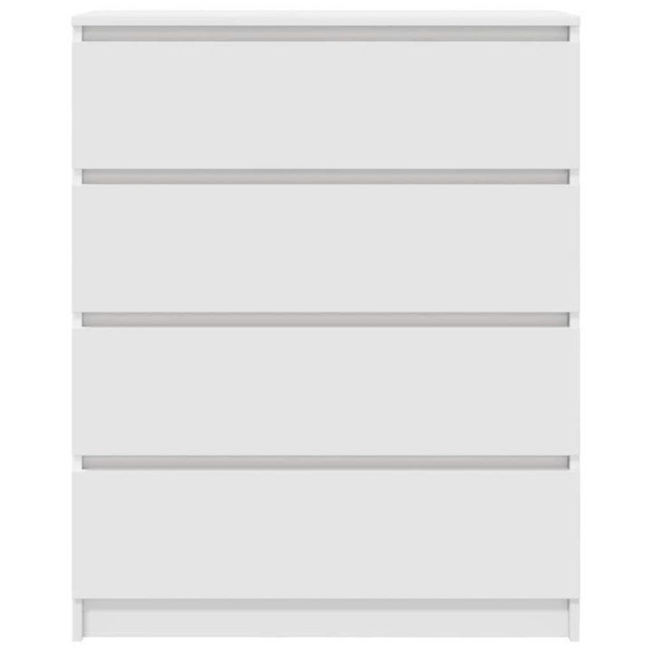 skab 80x35x99 cm konstrueret træ hvid