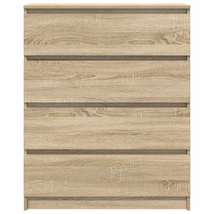 skænk 80x35x99 cm konstrueret træ sonoma-eg