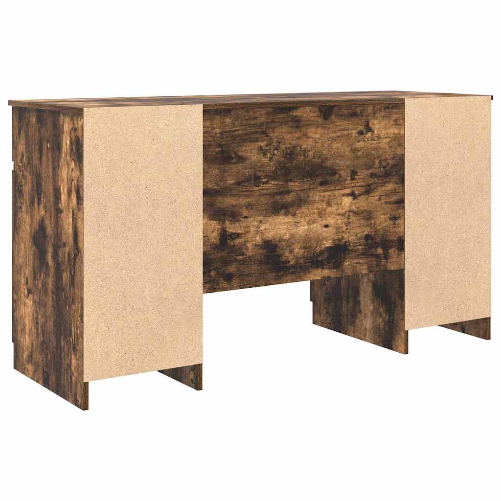 Bord med skuffe Røget eg 140 x 49 x 76 cm Konstrueret træ