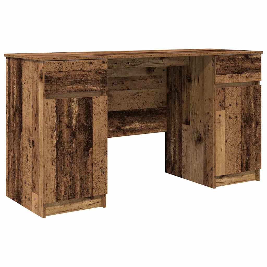 Bord med skuffe Gammelt træ 140 x 49 x 76 cm Konstrueret træ
