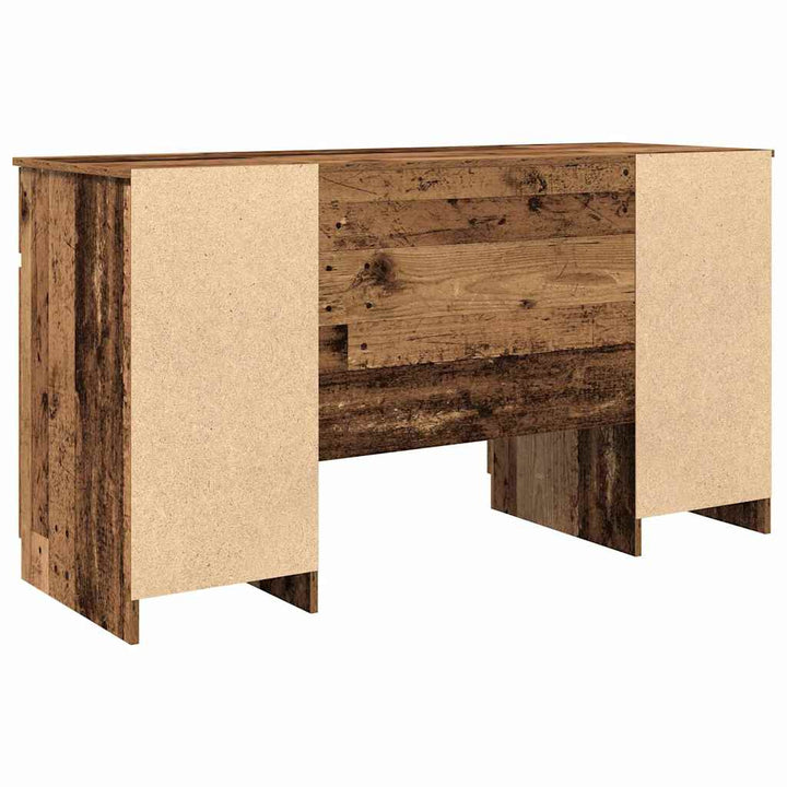 Bord med skuffe Gammelt træ 140 x 49 x 76 cm Konstrueret træ
