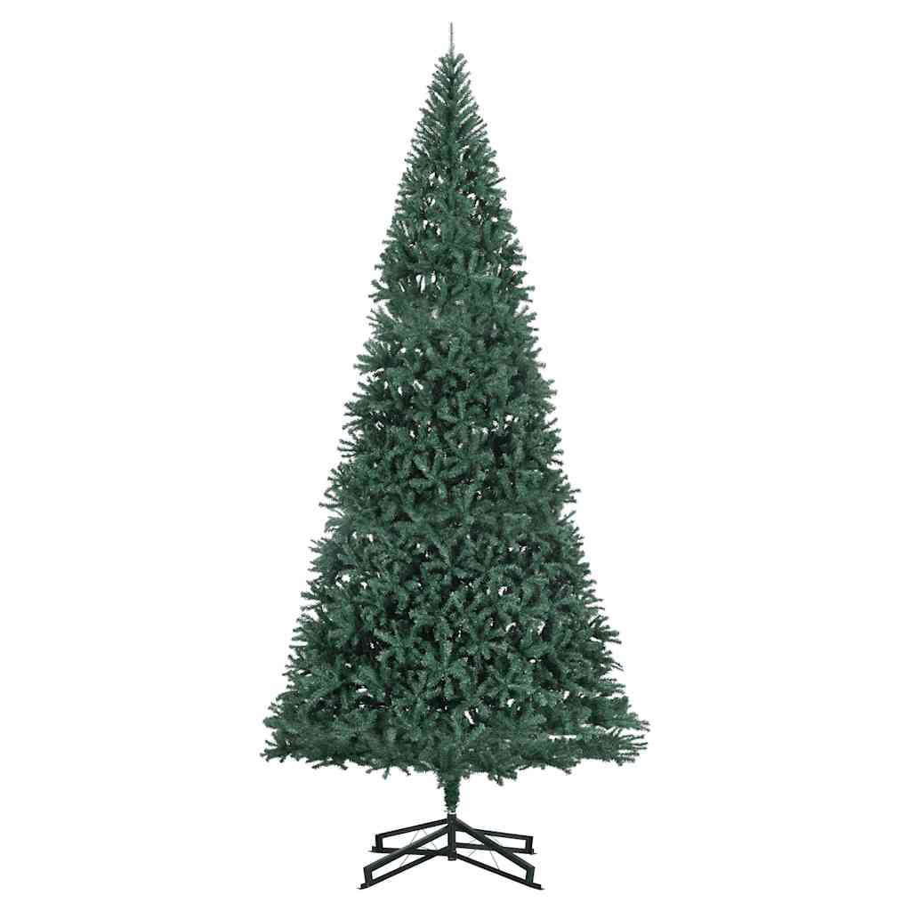kunstigt juletræ med fod 500 cm PVC grøn