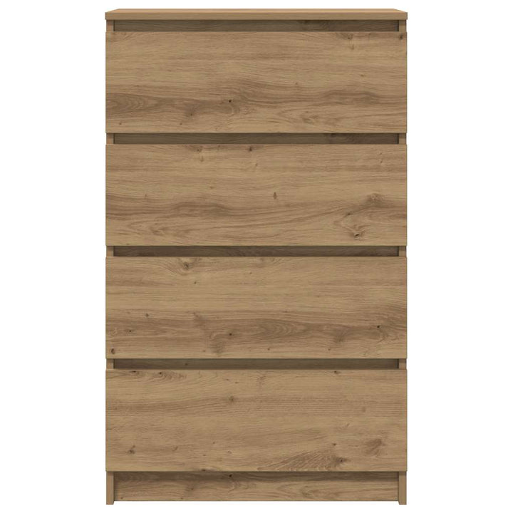 skænk 60x35x98,5 cm konstrueret træ kunsteg