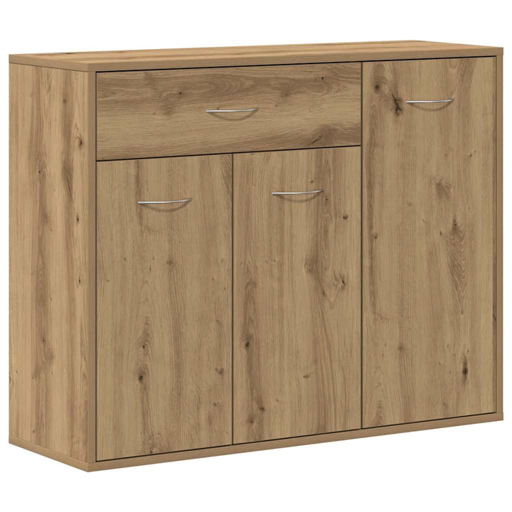 skænk 88x30x70 cm konstrueret træ kunsteg