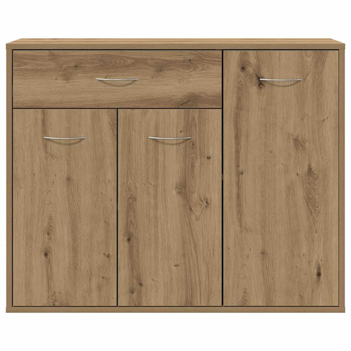 skænk 88x30x70 cm konstrueret træ kunsteg