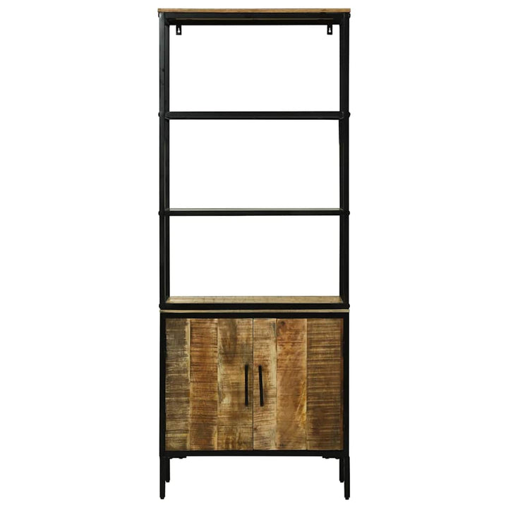 Highboard Brun 70 x 35 x 180 cm Massivt mangotræ