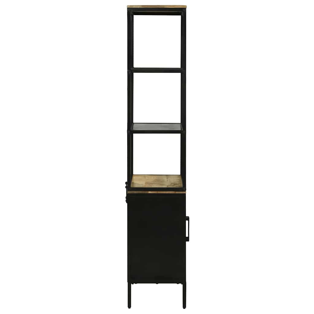 Highboard Brun 70 x 35 x 180 cm Massivt mangotræ