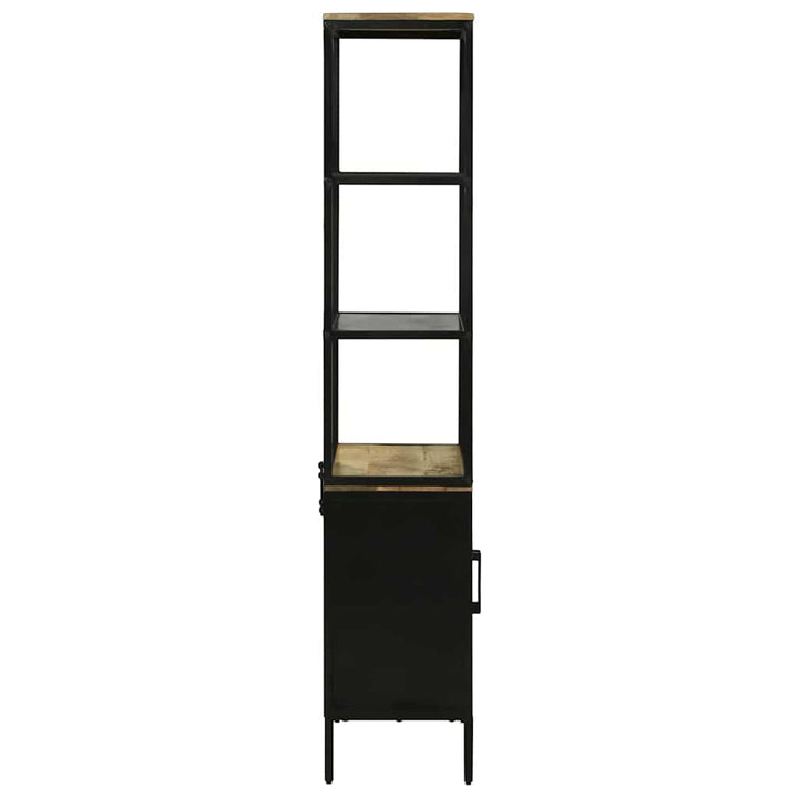 Highboard Brun 70 x 35 x 180 cm Massivt mangotræ