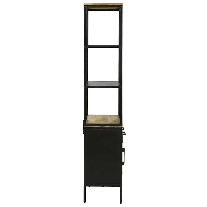Highboard Brun 70 x 35 x 180 cm Massivt mangotræ