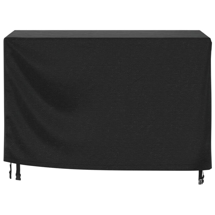 havemøbelovertræk 2 stk. 140x70x90 cm vandtæt 420D sort