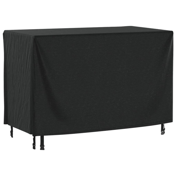 havemøbelovertræk 2 stk. 140x70x90 cm vandtæt 420D sort