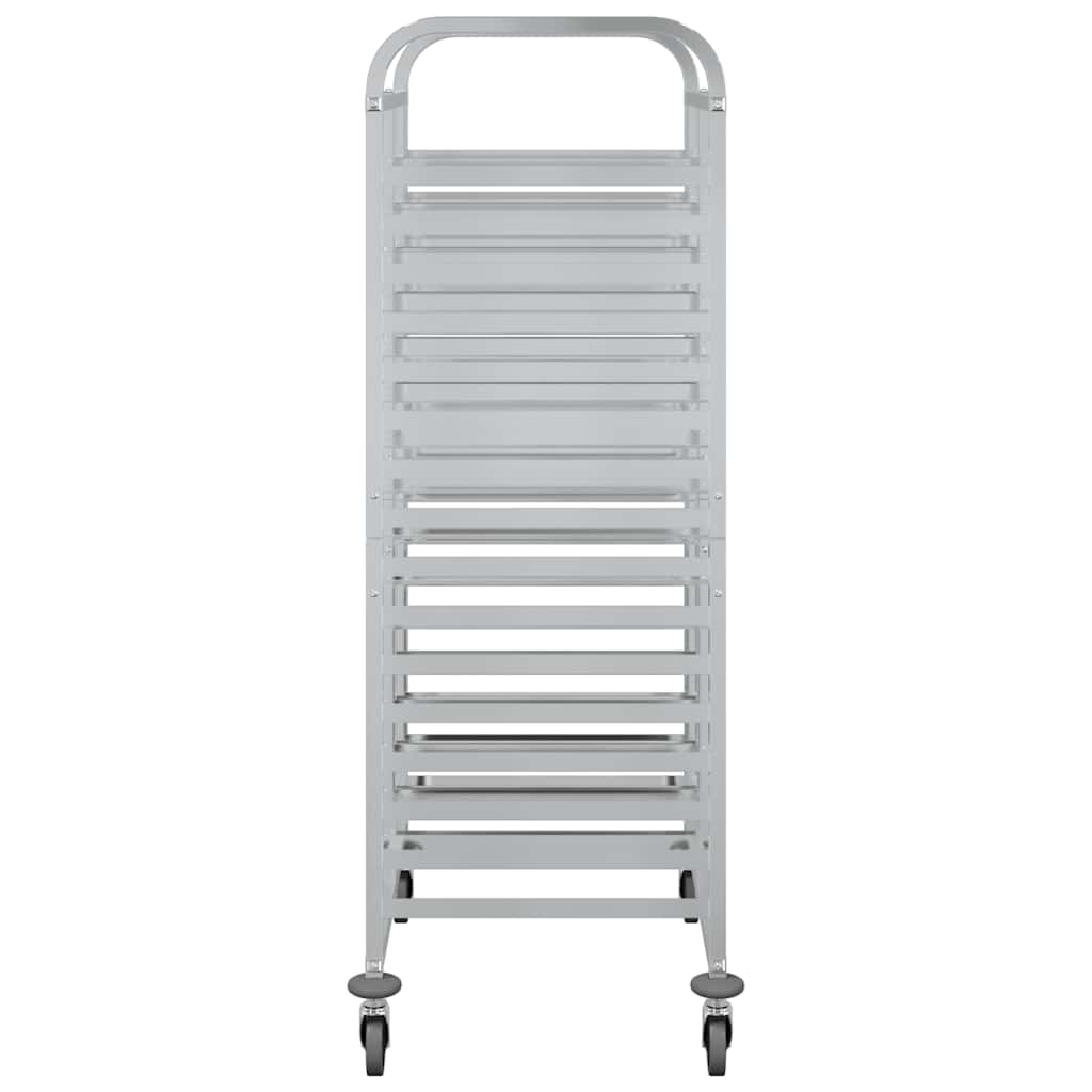 bakkevogn med 32 GN beholdere 75x55x162,5 cm rustfrit stål