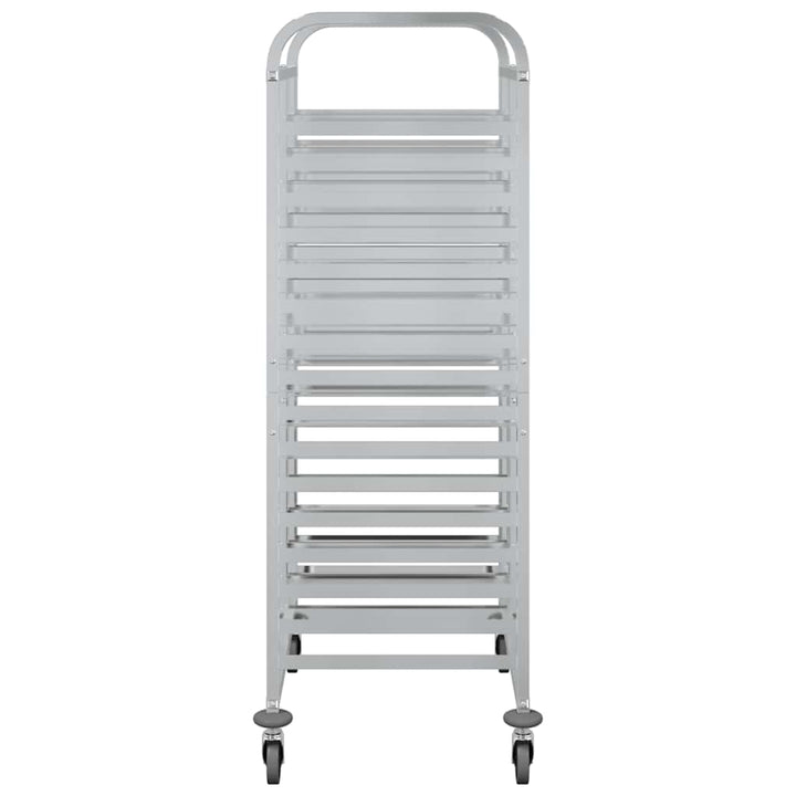 bakkevogn med 32 GN beholdere 75x55x162,5 cm rustfrit stål