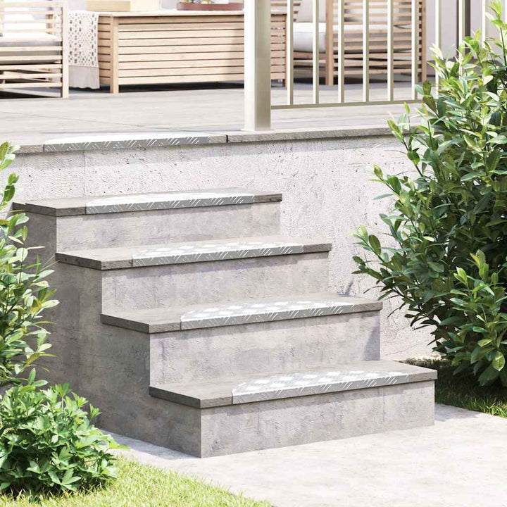 Checker plader 5 pcs Sølv 60 x 18 cm Aluminium